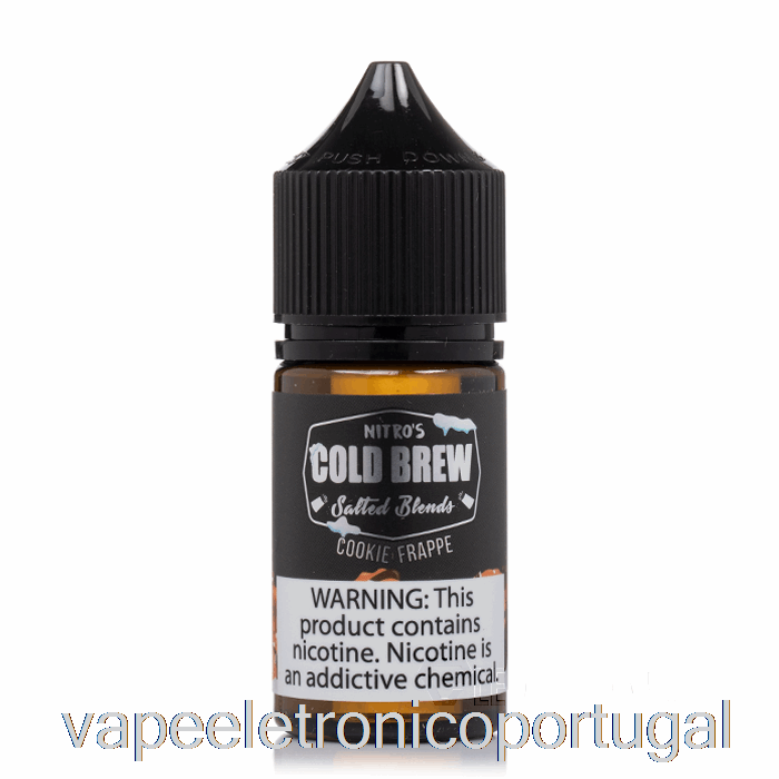 Vape Eletronico Cookie Frappe - Sais De Fermentação Fria Nitros - 30ml 25mg